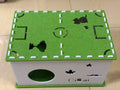 cat felt bed